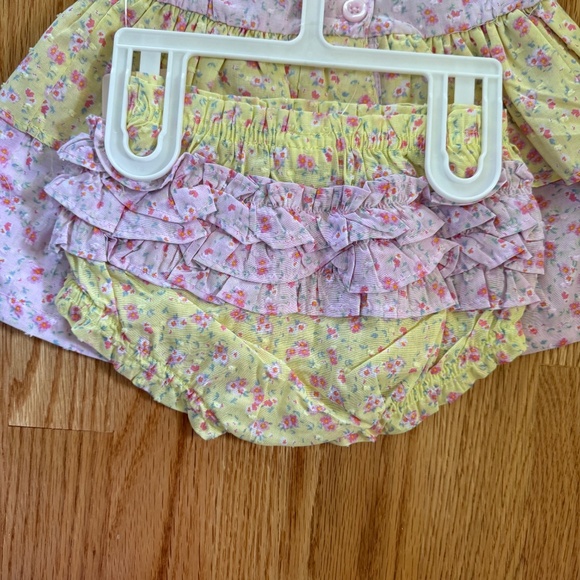 Nanette Lepore Baby Girl Dress Set With Matching Headband - Picture 7 of 11